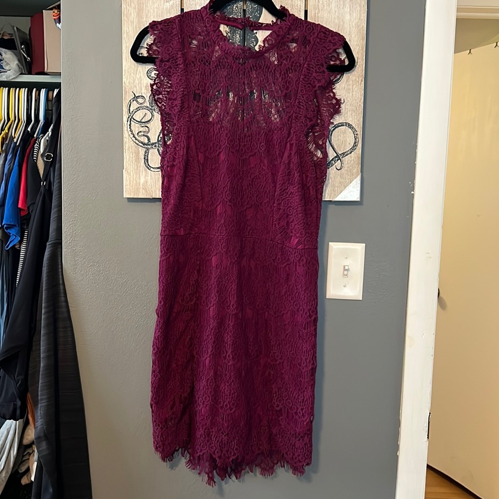Intimately FP | Lace Bodycon Mini Dress Size Small